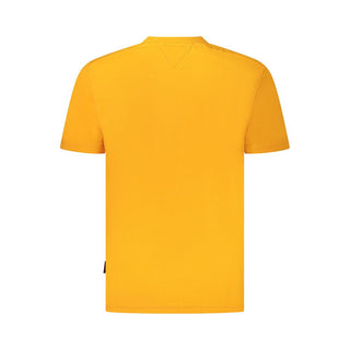 Napapijri Orange Cotton Men T-Shirt - Ginchy