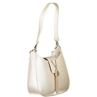 Valentino Bags Silver Polyethylene Handbag with Chain Strap