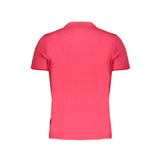 Napapijri Pink Cotton T-Shirt - Ginchy