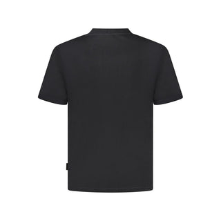 Napapijri Black Cotton Men T-Shirt - Ginchy