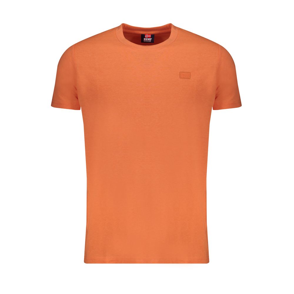 Norway 1963 Orange Cotton T-Shirt - Ginchy