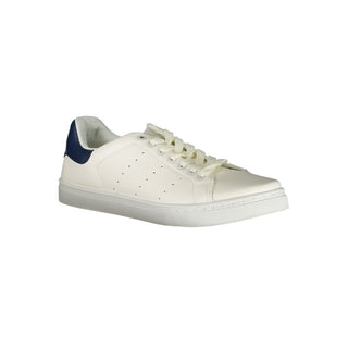 Norway 1963 White Polyester Sneaker - Ginchy