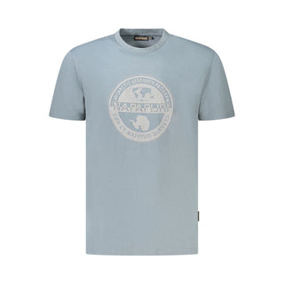 Napapijri Brown Cotton Men T-Shirt - Ginchy