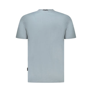 Napapijri Brown Cotton Men T-Shirt - Ginchy