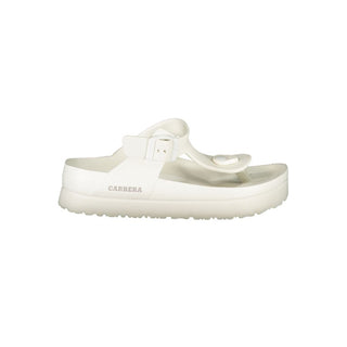 Carrera White Polyethylene Sandal - Ginchy