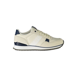 Napapijri White Polyester Sneaker - Ginchy
