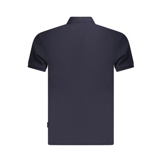 Napapijri Blue Cotton Men Polo Shirt - Ginchy