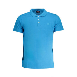 Norway 1963 Blue Cotton Polo Shirt - Ginchy