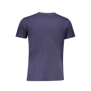 Norway 1963 Blue Cotton T-Shirt - Ginchy