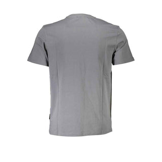 Napapijri Brown Cotton Men T-Shirt