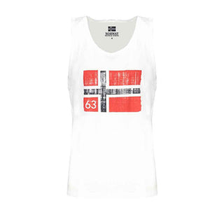 Norway 1963 White Cotton Men Shirt