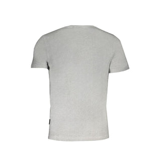 Napapijri Brown Cotton Men T-Shirt - Ginchy