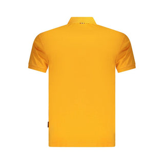 Napapijri Orange Cotton Men Polo Shirt - Ginchy