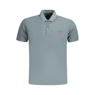 Napapijri Brown Cotton Men Polo Shirt