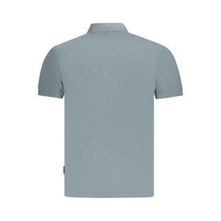 Napapijri Brown Cotton Men Polo Shirt