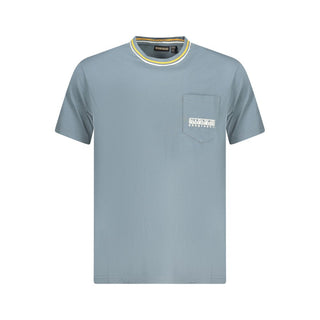Napapijri Brown Cotton Men T-Shirt