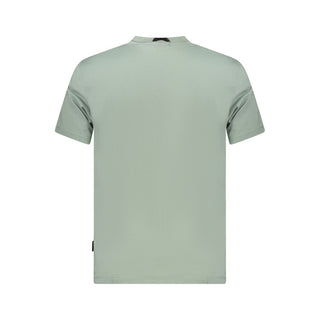 Napapijri Green Cotton Men T-Shirt - Ginchy