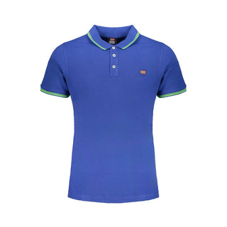 Norway 1963 Blue Cotton Polo Shirt - Ginchy