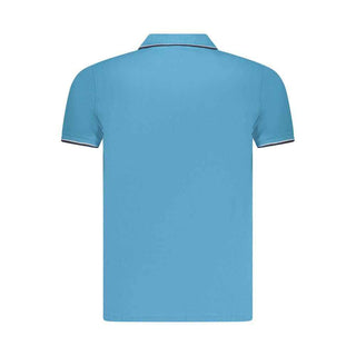 Norway 1963 Blue Cotton Men Polo Shirt