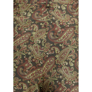 Saint Laurent Paisley patterned silk Pants