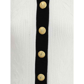 Balmain Contrast trim Cardigan