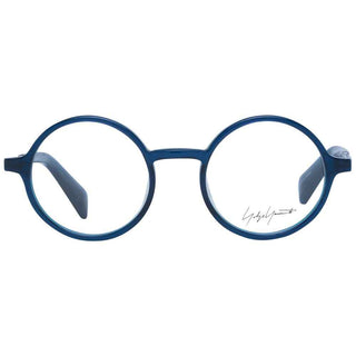 Yohji Yamamoto Blue Unisex Optical Frames