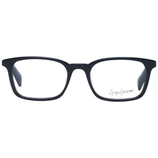 Yohji Yamamoto Black Unisex Optical Frames
