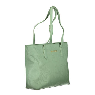 Mario Valentino Green Polyethylene Two-Handle Handbag