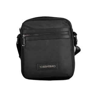 Mario Valentino Black Recycled Polyester Shoulder Bag