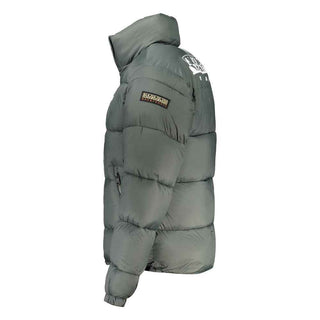 Napapijri Green Polyamide Men Jacket