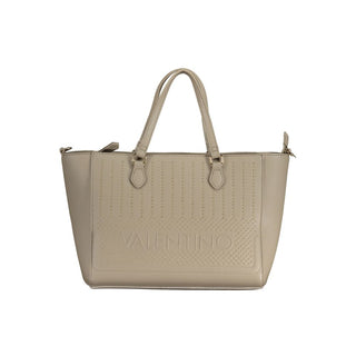 Mario Valentino Beige Handbag with Adjustable Strap