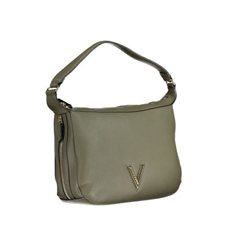 Mario Valentino Green Recycled Handbag with Adjustable Strap