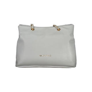 Mario Valentino Gray Polyethylene Chain Shoulder Bag