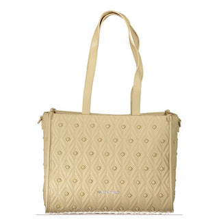 Mario Valentino Beige Handbag with Adjustable Strap