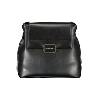 Mario Valentino Stylish Black Polyethylene Backpack