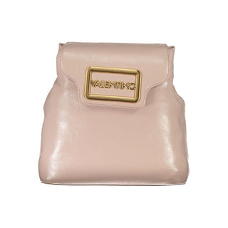 Mario Valentino Pink Polyethylene Multi-Compartment Backpack
