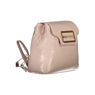 Mario Valentino Pink Polyethylene Multi-Compartment Backpack