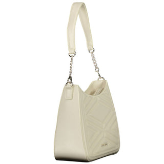Mario Valentino Beige Handbag with Removable Strap