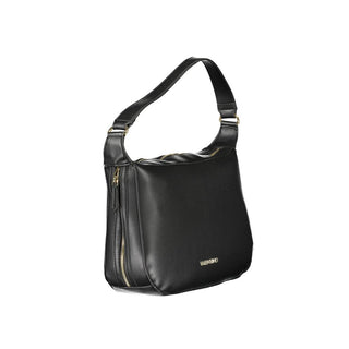 Mario Valentino Contrast Detail Black Handbag