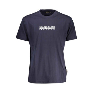 Napapijri Blue Cotton T-Shirt