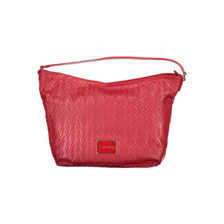Mario Valentino Red Recycled Handbag with Removable Pochette