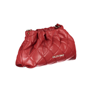Mario Valentino Red Polyethylene Handbag with Removable Strap