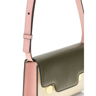Marni Trunkaroo Leather Shoulder Bag
