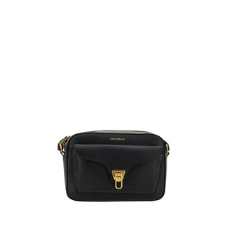Coccinelle Beat Soft Garnet Calfskin Shoulder Bag