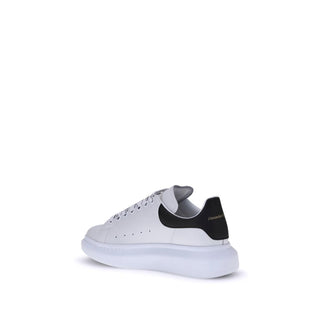 Alexander McQueen White Calf Leather Bos Taurus Platform Sneakers