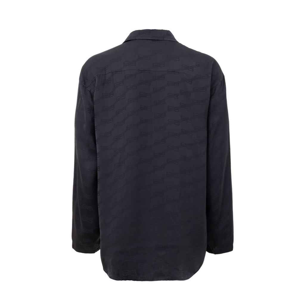 Balenciaga Gray Viscose Shirt