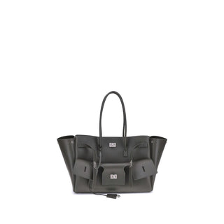Balenciaga Bel Air Medium Shoulder Bag in Calf Leather