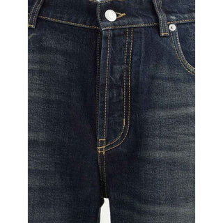 Alexander McQueen Vintage effect Jeans