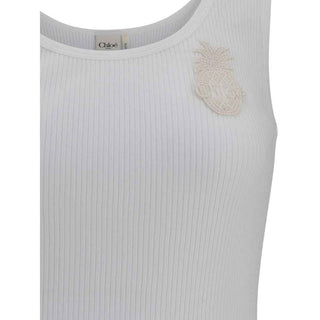 Chloé Ribbed jersey Top