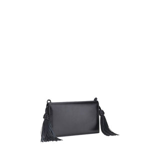 Jil Sander Minimalist Leather Tassel Shoulder Bag